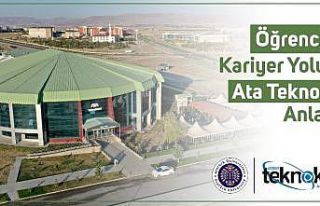 Öğrencilere kariyer yolunda Ata Teknokent anlatıldı
