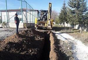 Öğrencilerin ısınma sorunu doğalgazla çözüldü