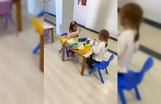 Okullara atık ayrıştırma oyun seti dağıtıldı