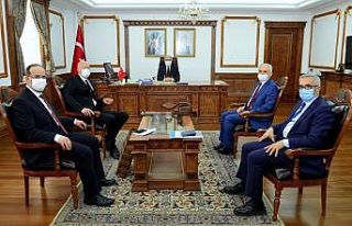 Olovo heyetinden Kırşehir Valisi Akın’a ziyaret