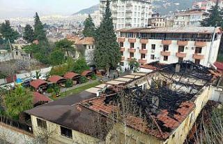 Ordu evindeki yangının boyutu gün ağarınca ortaya...