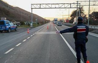 Ordu’da iki günlük kısıtlamaya uymayanlara 550...