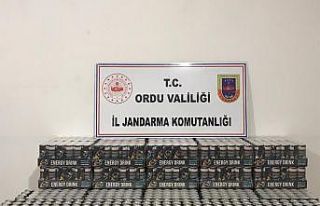 Ordu’da sahte enerji içeceği ele geçirildi