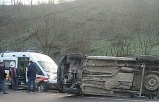 Ordu’da trafik kazası: 2 yaralı