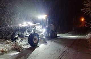 Ordu’da yükseklerde kar kalınlığı 50 santime...