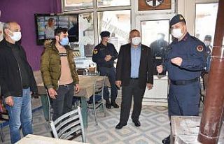 Ormanlı’da belediye ve jandarma işyerlerini denetledi