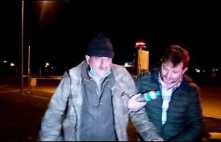 Orta refüjde yatarken bulundu, görenlerin içini...