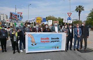 Ortaca’da "Yaya Önceliği Kırmızı Çizgimizdir"...