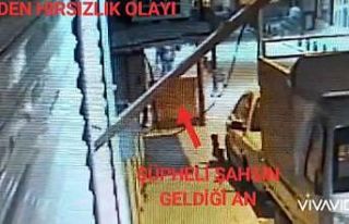 Örümcek Adam gibi hırsız