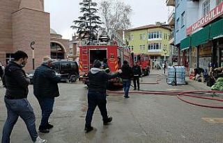 Osmancık’ta market yangını