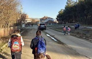 Osmancık’ta vatandaşlar bozuk yoldan şikayetçi