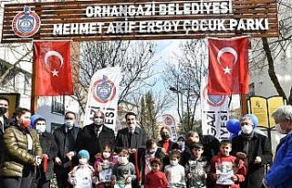 Osmangazi’den Orhangazi’ye çocuk parkı