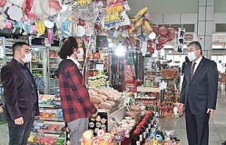 Osmaniye otogarında korona virüs denetimi