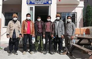 Osmaniye’de Pakistan uyruklu 6 düzensiz göçmen...