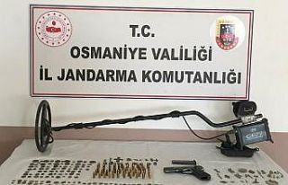 Osmaniye’de tarihi eser operasyonu: 1 gözaltı
