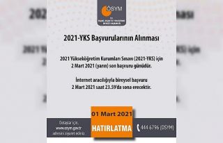 ÖSYM: "2021 Yükseköğretim Kurumları Sınavı...