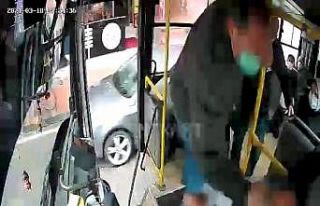 Otobüs sürücüsünü darp ederek kaçan şahıs...