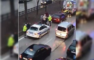 Otomobil ile motosiklet çarpıştı, 1 kişi yaralandı