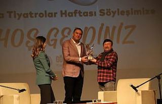 Oyuncu Erkan Can, Dünya Tiyatrolar Haftası’nda...