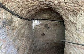 (Özel) Anemas Zindanları’ndaki Bizans kalıntıları...