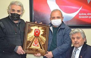 (ÖZEL) Atatürk’ü getiren trenin fotoğrafı tablo...