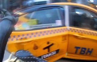 (Özel) Beşiktaş’ta kapı açma kazası: Öfkelenen...