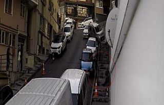 (Özel) İstanbul’un göbeğinde korku dolu anlar:...