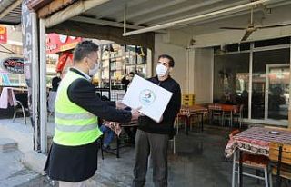 Pamukkale Belediyesi 600 kıraathaneye destek paketi...