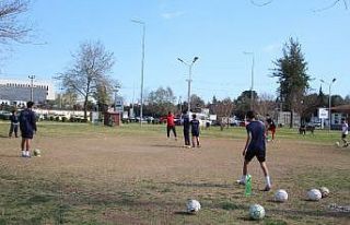 Pandemide park, antrenman sahaları oldu