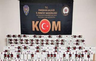 Piyasaya sürülmek istenen kaçak tütün ürünleri...