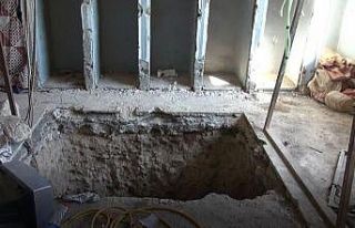 PKK’nın karargah olarak kullandığı okulun bodrumunda...