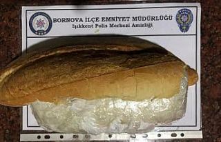 Polisin şüphesi ‘ekmek arasına gizlenmiş uyuşturucuyu’...