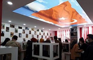 Proje okulunda Şehitler Müzesi oluşturuldu