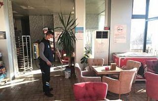 Pursaklar’da yeniden hizmete açılan iş yerlerinde...