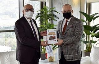 Rektör Ataç’tan Başkan Ergün’e ’hayırlı...