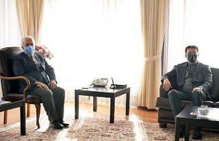 Rektör Çomaklı, Vali Okay Memiş ile bir araya...