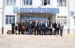 Rektör Namık Ak, Ermenek’teki akademik birimleri...