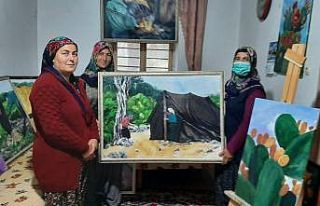 Resim öğretmeni olmak istiyordu ressam oldu