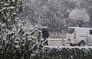 Safranbolu konakları 45 gün sonra beyaz örtüyle...