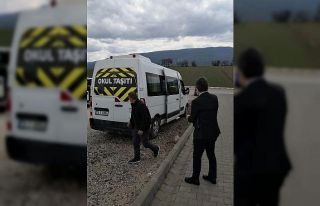 Safranbolu’da okul servis araçları denetlendi