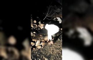 Sağlıkçılar PCR testi almaya giderken taşlar...