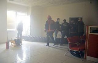 Sakarya’da bankada korkutan yangın