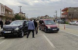 Samandağ’da trafik kazası