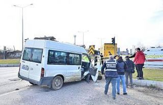 Samsun-Ordu karayolunda dehşet anları