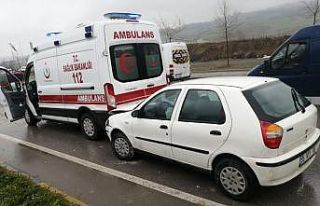 Samsun’da 1’i ambulans 5 aracın karıştığı...