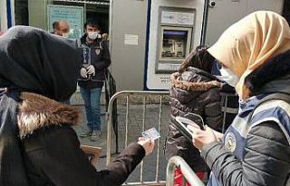 Samsun’da Mecidiye Caddesi’nde HES kodu uygulaması