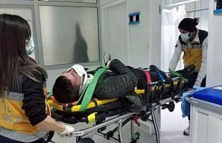 Samsun’da motosiklet kazası: 1 yaralı