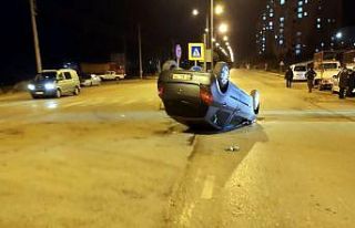 Samsun’da otomobil takla attı: 1 yaralı