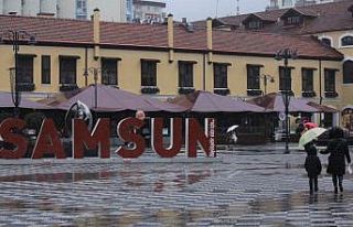 Samsun’da sağanak