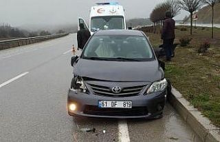 Samsun’da trafik kazası: 1 yaralı